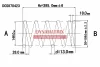 DCS870423 DYNAMAX Пружина подвески (13x159x395x5.5)