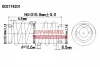 DCS774201 DYNAMAX Пружина подвески (12.2?107/142/108?310?5.5)