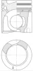 41162960 KOLBENSCHMIDT Ремонтный комплект, поршень / гильза цилиндра