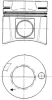 90220962 KOLBENSCHMIDT Ремонтный комплект, поршень / гильза цилиндра