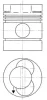 90276970 KOLBENSCHMIDT Ремонтный комплект, поршень / гильза цилиндра