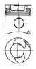 90337965 KOLBENSCHMIDT Ремонтный комплект, поршень / гильза цилиндра