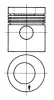 93882960 KOLBENSCHMIDT Ремонтный комплект, поршень / гильза цилиндра