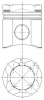 94850960 KOLBENSCHMIDT Ремонтный комплект, поршень / гильза цилиндра