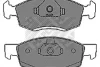 Превью - 6612 MAPCO Комплект тормозных колодок, дисковый тормоз (фото 2)