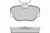 Превью - 12-0451 E.T.F. Комплект тормозных колодок, дисковый тормоз (фото 2)