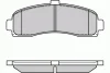 Превью - 12-0563 E.T.F. Комплект тормозных колодок, дисковый тормоз (фото 2)