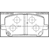 Превью - 0101-ZZE130F FEBEST Комплект тормозных колодок, дисковый тормоз (фото 4)