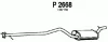 Превью - P2668 FENNO Средний глушитель выхлопных газов (фото 2)