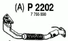 Превью - P2202 FENNO Труба выхлопного газа (фото 2)