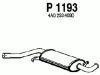 Превью - P1193 FENNO Средний глушитель выхлопных газов (фото 2)