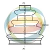 21-990101 ODM Пыльник шруса