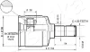 Превью - 62-0W-W21 ASHIKA Шарнирный комплект, приводной вал (фото 3)
