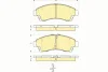 Превью - 6133219 GIRLING Комплект тормозных колодок, дисковый тормоз (фото 2)