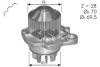 91316 GKN SPIDAN/LOEBRO Водяной насос (помпа)