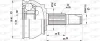 CVJ5183.10 OPEN PARTS Шарнирный комплект, приводной вал