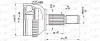 CVJ5200.10 OPEN PARTS Шарнирный комплект, приводной вал