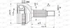 CVJ5201.10 OPEN PARTS Шарнирный комплект, приводной вал