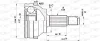 CVJ5358.10 OPEN PARTS Шарнирный комплект, приводной вал