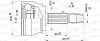 CVJ5361.10 OPEN PARTS Шарнирный комплект, приводной вал