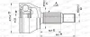 CVJ5515.10 OPEN PARTS Шарнирный комплект, приводной вал