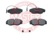 13046029762N-SET-MS MASTER-SPORT GERMANY Комплект тормозных колодок, дисковый тормоз