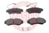 13046029772N-SET-MS MASTER-SPORT GERMANY Комплект тормозных колодок, дисковый тормоз