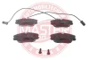 13046029802N-SET-MS MASTER-SPORT GERMANY Комплект тормозных колодок, дисковый тормоз