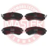 Превью - 13046057172N-SET-MS MASTER-SPORT GERMANY Комплект тормозных колодок, дисковый тормоз (фото 2)