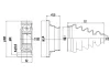 DCV648002 DYNAMATRIX Шарнирный комплект, приводной вал