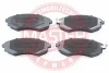 13046059332N-SET-MS MASTER-SPORT GERMANY Комплект тормозных колодок, дисковый тормоз
