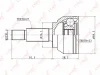 CO-3005 LYNXAUTO Шарнирный комплект, приводной вал