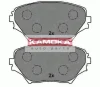 Превью - JQ1013028 KAMOKA Комплект тормозных колодок, дисковый тормоз (фото 2)