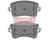 JQ1018100 KAMOKA Комплект тормозных колодок, дисковый тормоз