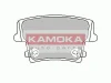Превью - JQ101132 KAMOKA Комплект тормозных колодок, дисковый тормоз (фото 2)