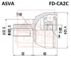 FD-CA2C ASVA Шарнирный комплект, приводной вал