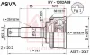 HY-1002A38 ASVA Шарнирный комплект, приводной вал