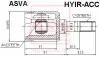 HYIR-ACC ASVA Шарнирный комплект, приводной вал
