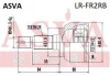 LR-FR2RB ASVA Шарнирный комплект, приводной вал