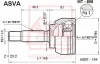 MT-808 ASVA Шарнирный комплект, приводной вал