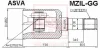 MZIL-GG ASVA Шарнирный комплект, приводной вал