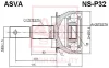 NS-P32 ASVA Шарнирный комплект, приводной вал