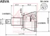 SK-1414 ASVA Шарнирный комплект, приводной вал