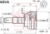 TY-41 ASVA Шарнирный комплект, приводной вал