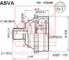 VW-018A48 ASVA Шарнирный комплект, приводной вал