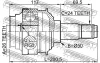 Превью - 0111-MCX20LH FEBEST Шарнирный комплект, приводной вал (фото 2)