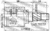 Превью - 0211-B10ATLH FEBEST Шарнирный комплект, приводной вал (фото 2)