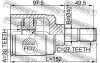Превью - 0311-HRVMTRH FEBEST Шарнирный комплект, приводной вал (фото 2)