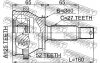 Превью - 1210-SFRRA52 FEBEST Шарнирный комплект, приводной вал (фото 2)