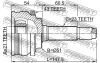 Превью - 1510-002A43 FEBEST Шарнирный комплект, приводной вал (фото 2)